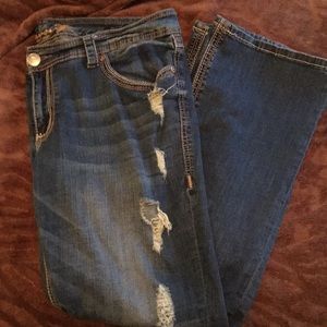 Size 18 boot cut Seven Jeans